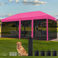 10x20 Pop up Screened Canopy Tent