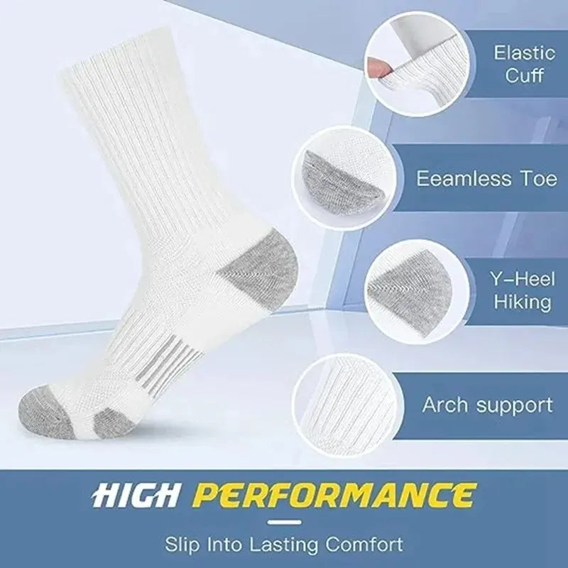 6/12 Pairs Men's Outdoor Football Socks