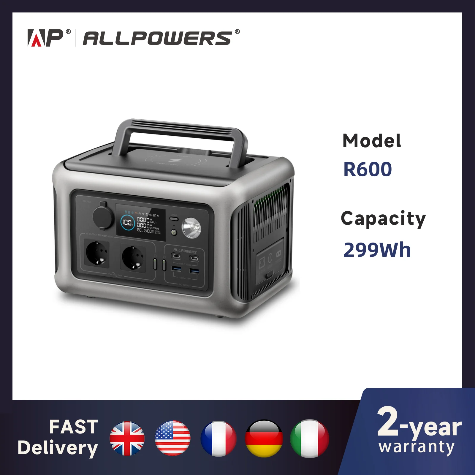 Portable Power Station R600