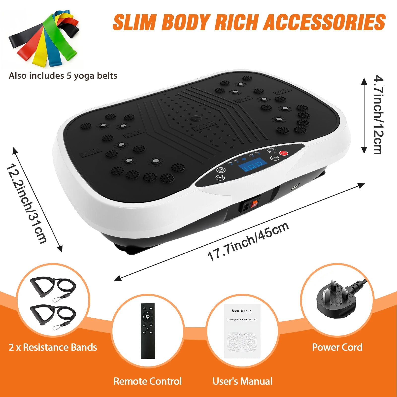 Portable Vibration Plate Exercise Machine