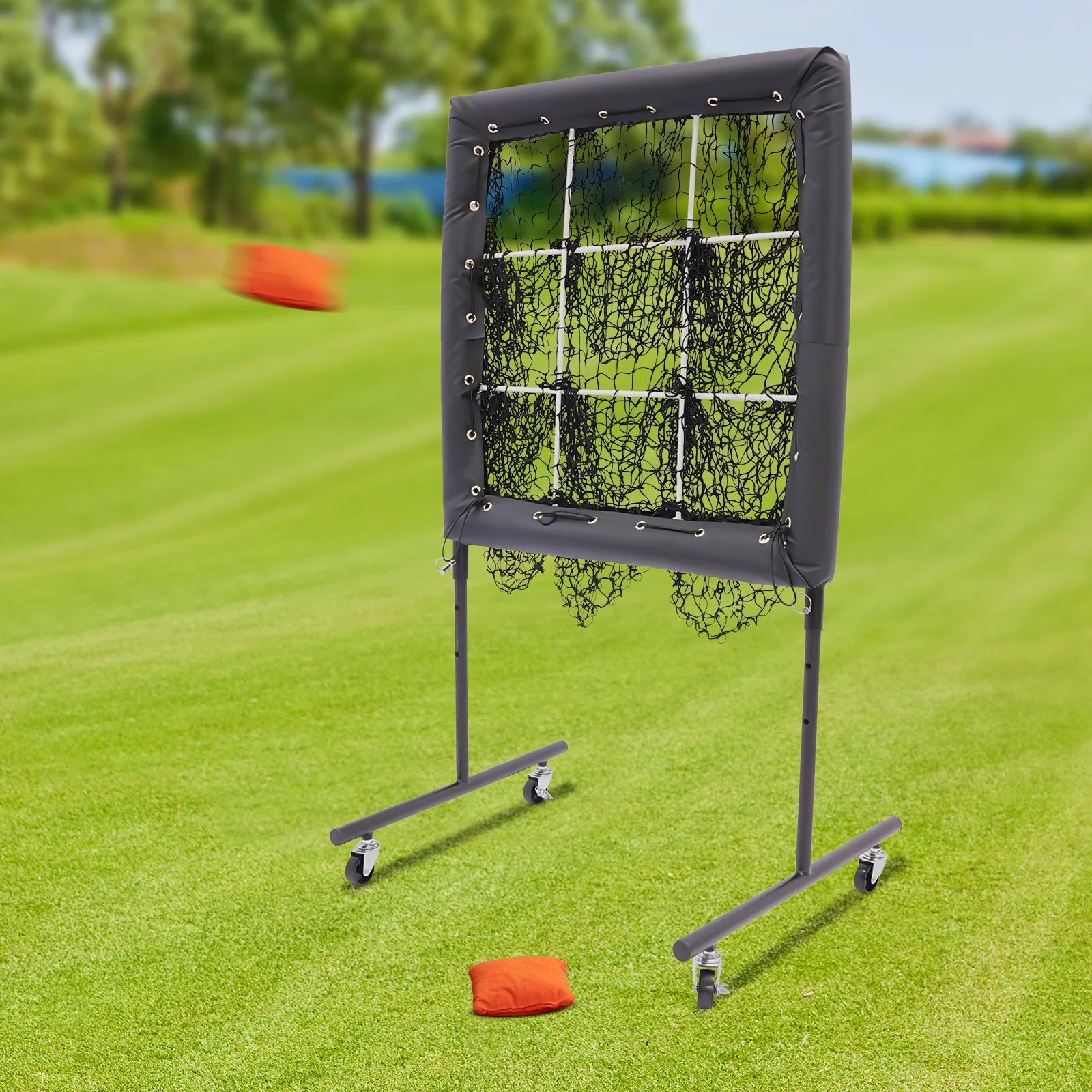 9 Hole Baseball Pitching Net Field