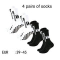 4 pairs  TC mid tube glued football socks