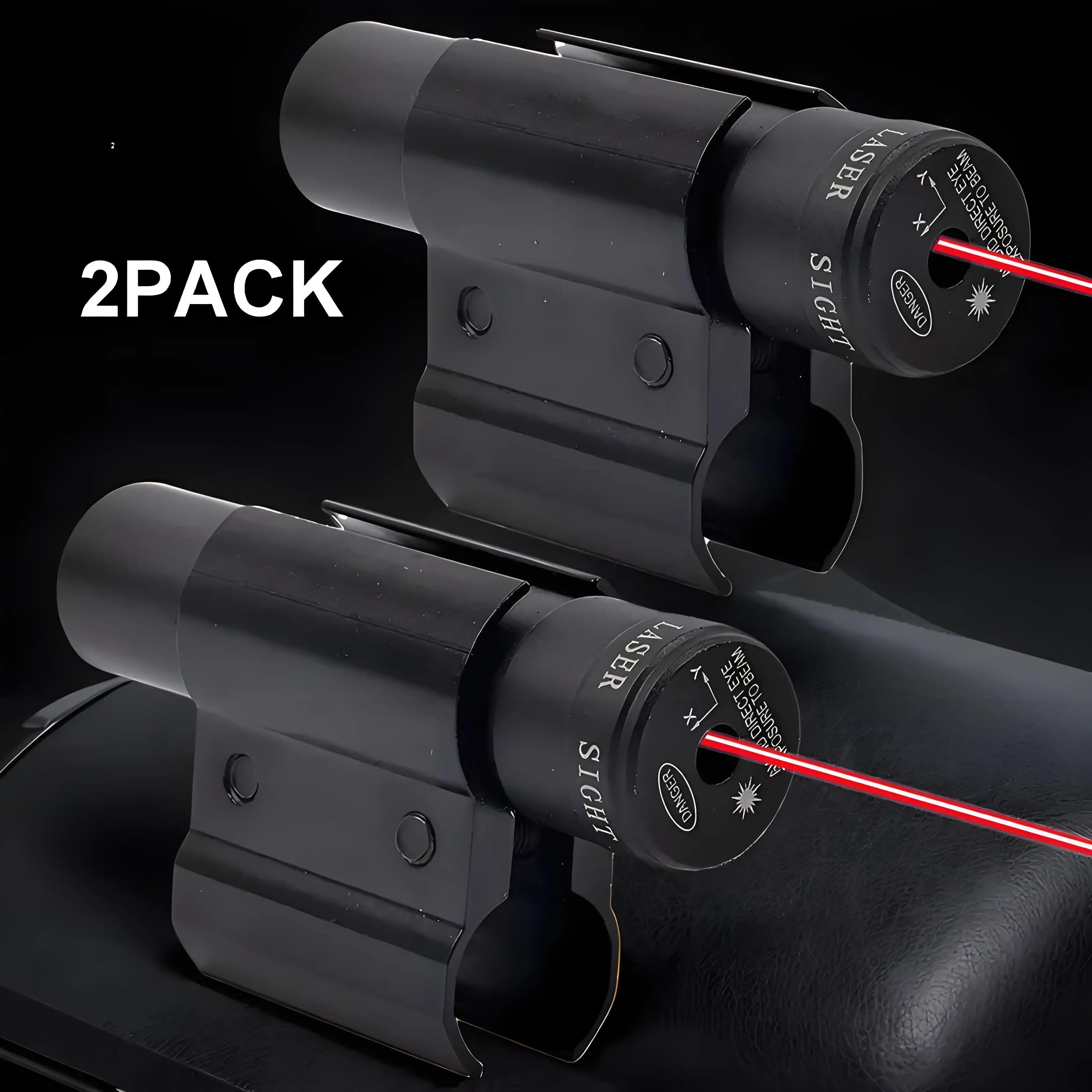 2pcs High-Quality Mini Red Dot Laser Sights