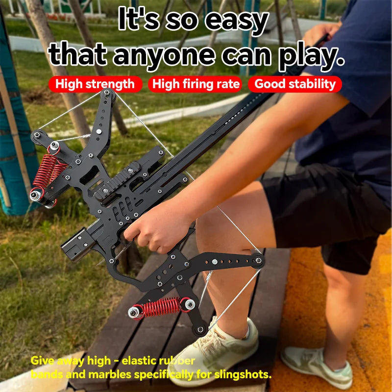 New  50-round multi-shot slingshot