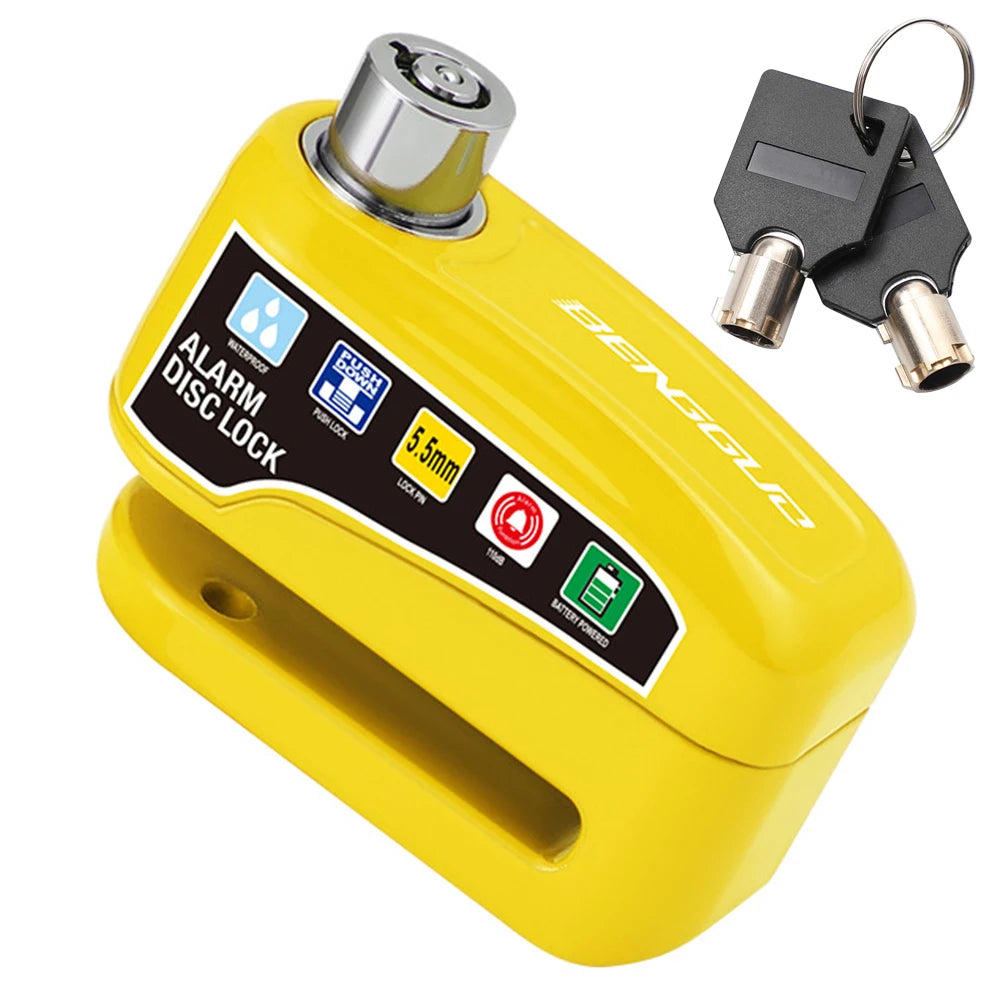 Bicycle Alarm Disc Brake Electric Lock