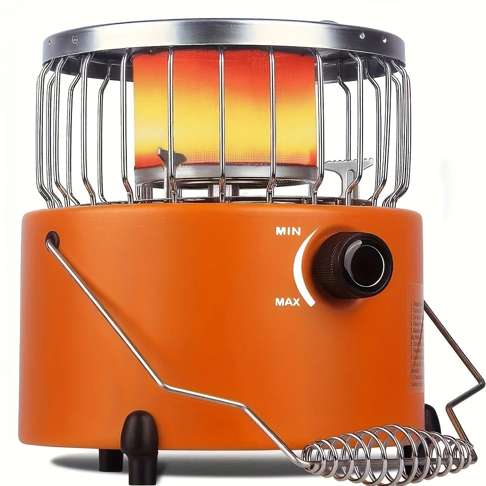 2in 1 Portable Propane Heater & Stove,