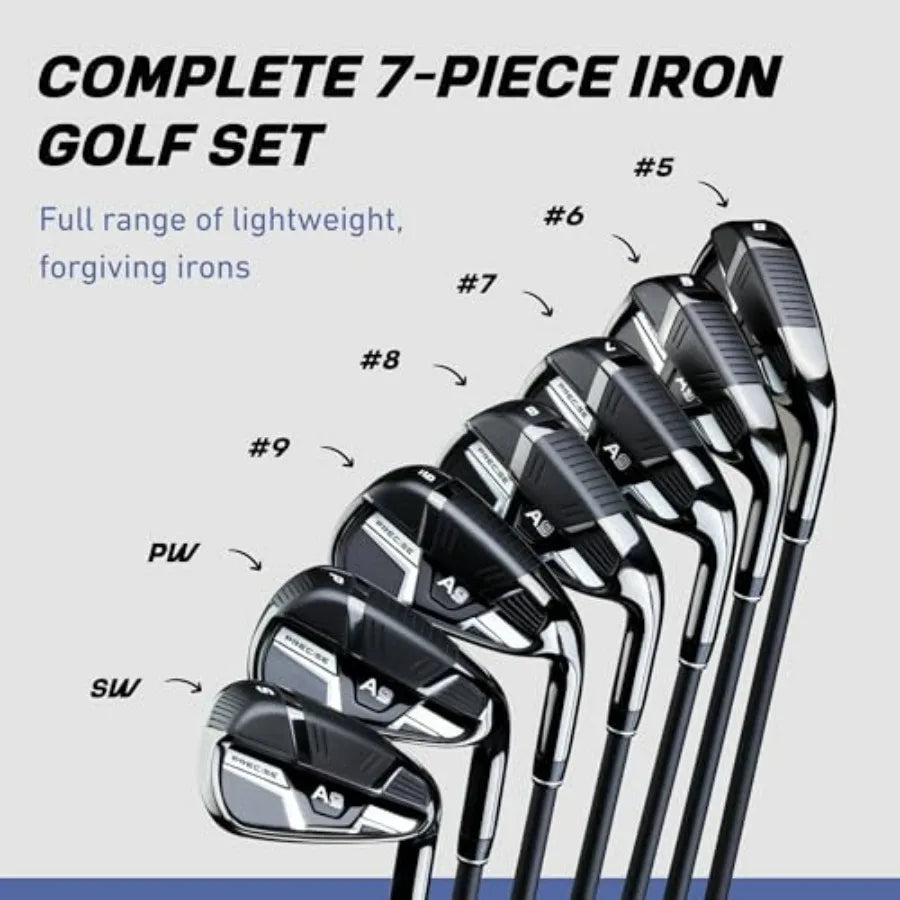 Golf Iron Set 7 Clubs 5 SW Right Hand