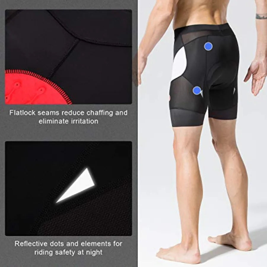 Men's Cycling Shorts Padded