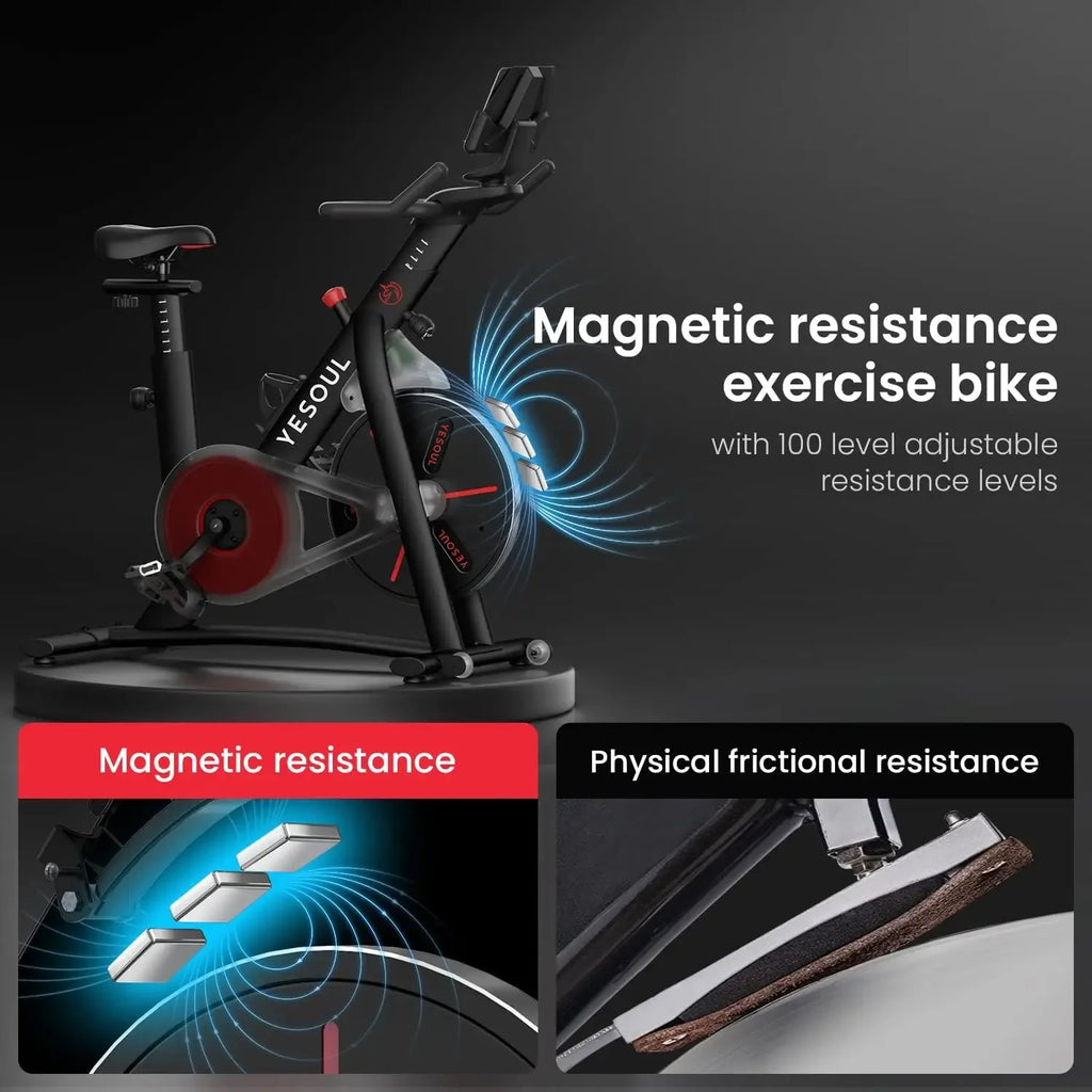 Black Exercise Bike For Home