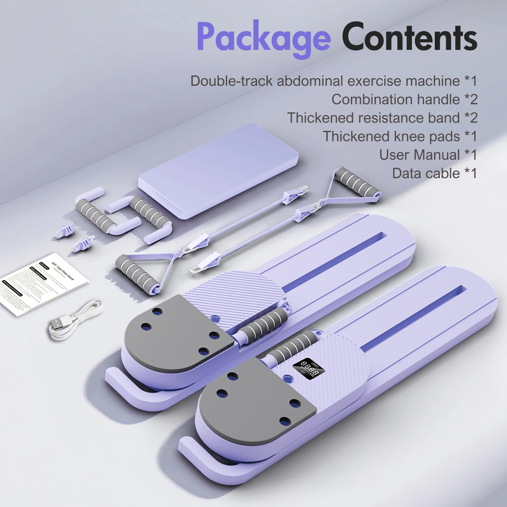 2-in-1 Split Ab Pilates  Ski Board