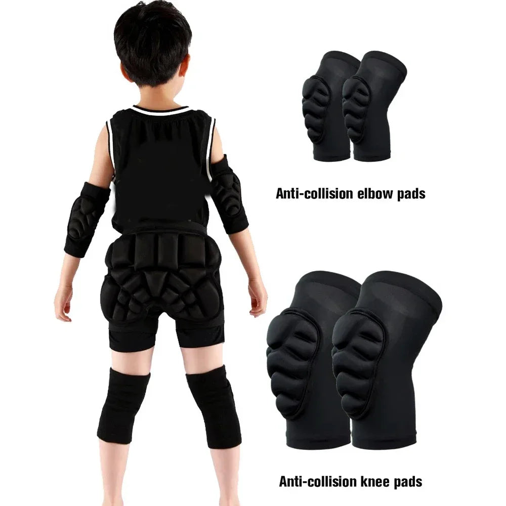 Kids Knee Pads Elbow Compression Sleeves Guard