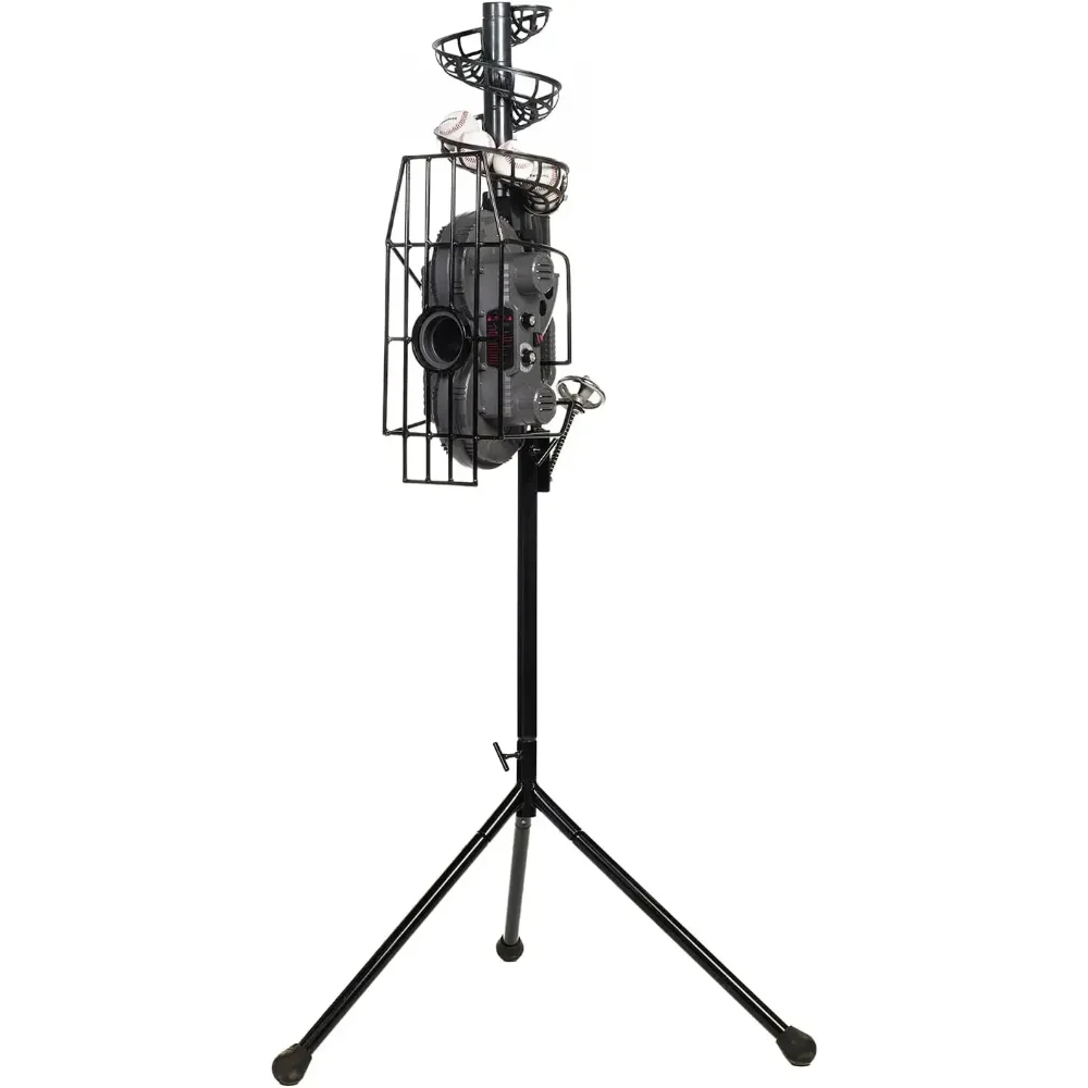 Dual-Wheel Baseball Pitching Machine