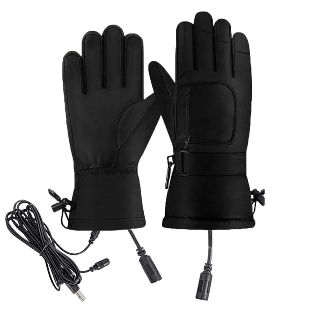 Winter Outdoor Heating Cycling Gloves