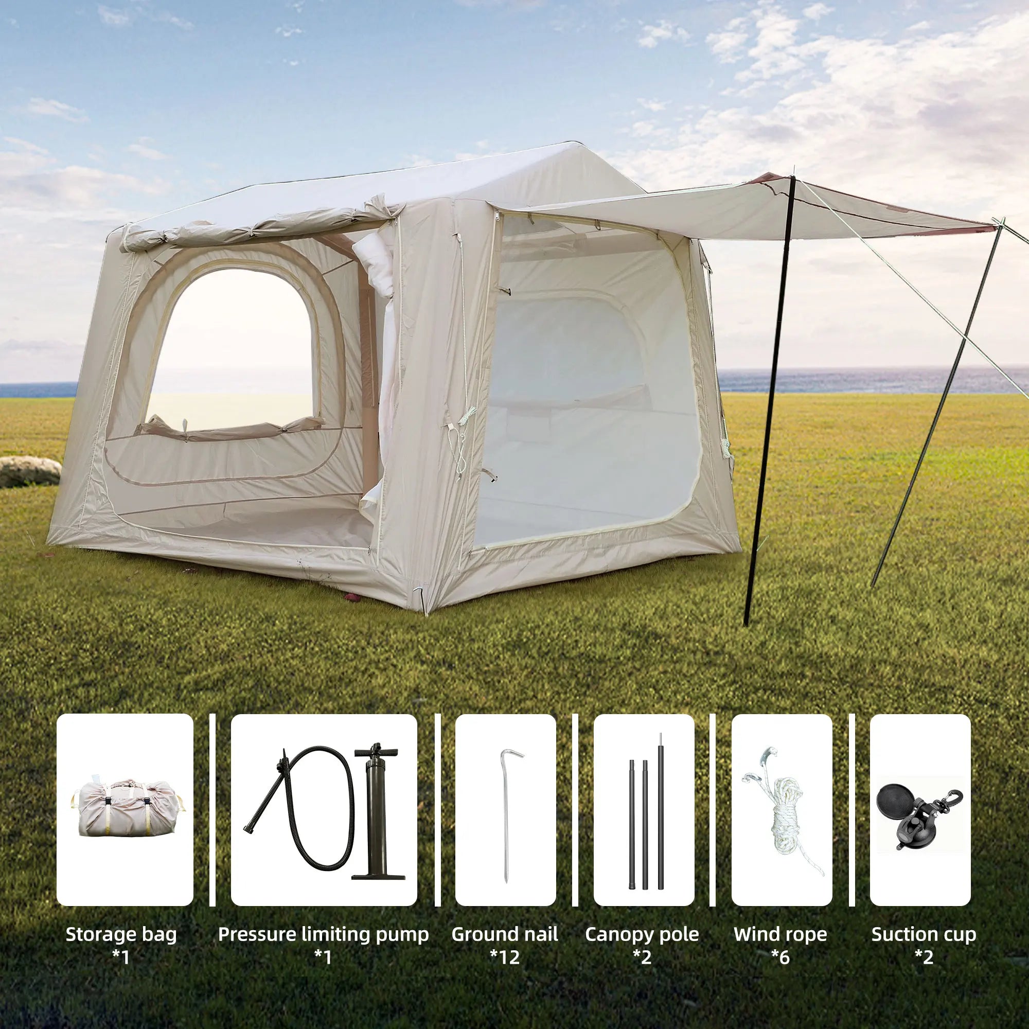 SUV Inflatable Tents for Camping