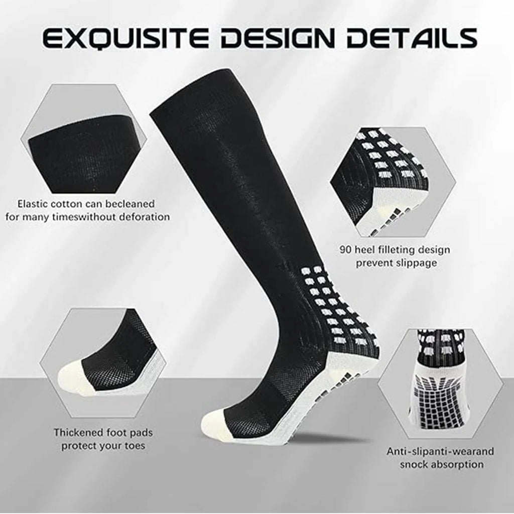 Anti Slip Soccer Knee Socks