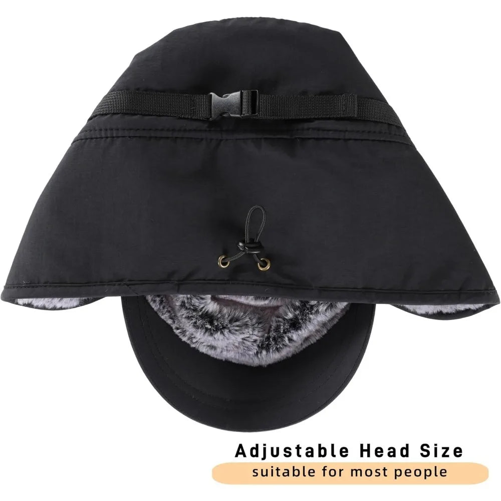 Men's Winter Hunting Hat with Visor