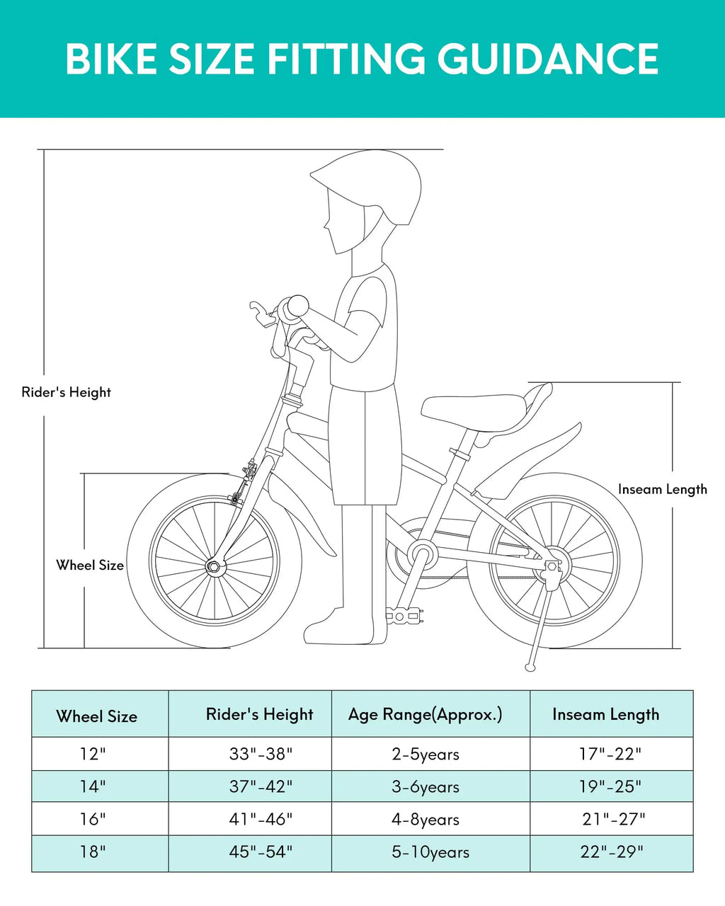 16 Inch Kids Bike with Training Wheels