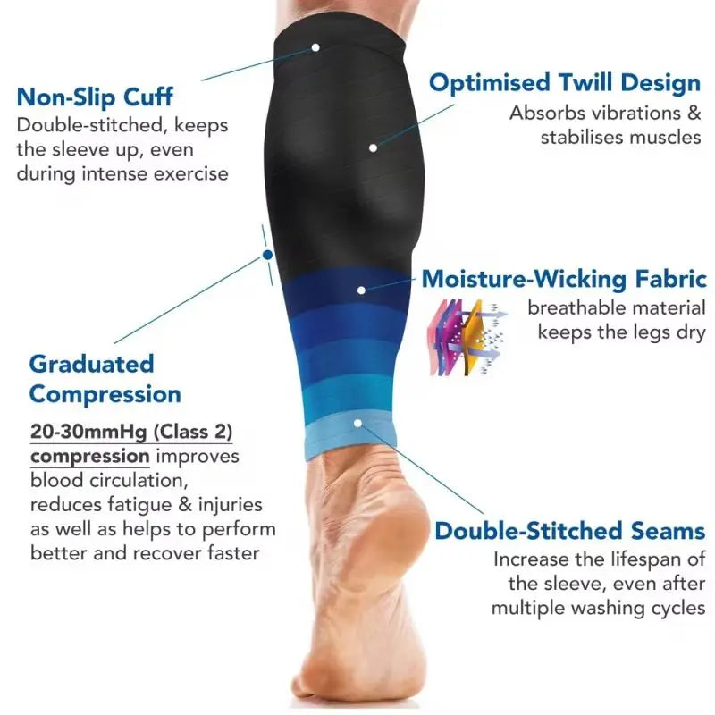 1 Pair Compression Calf Sleeves