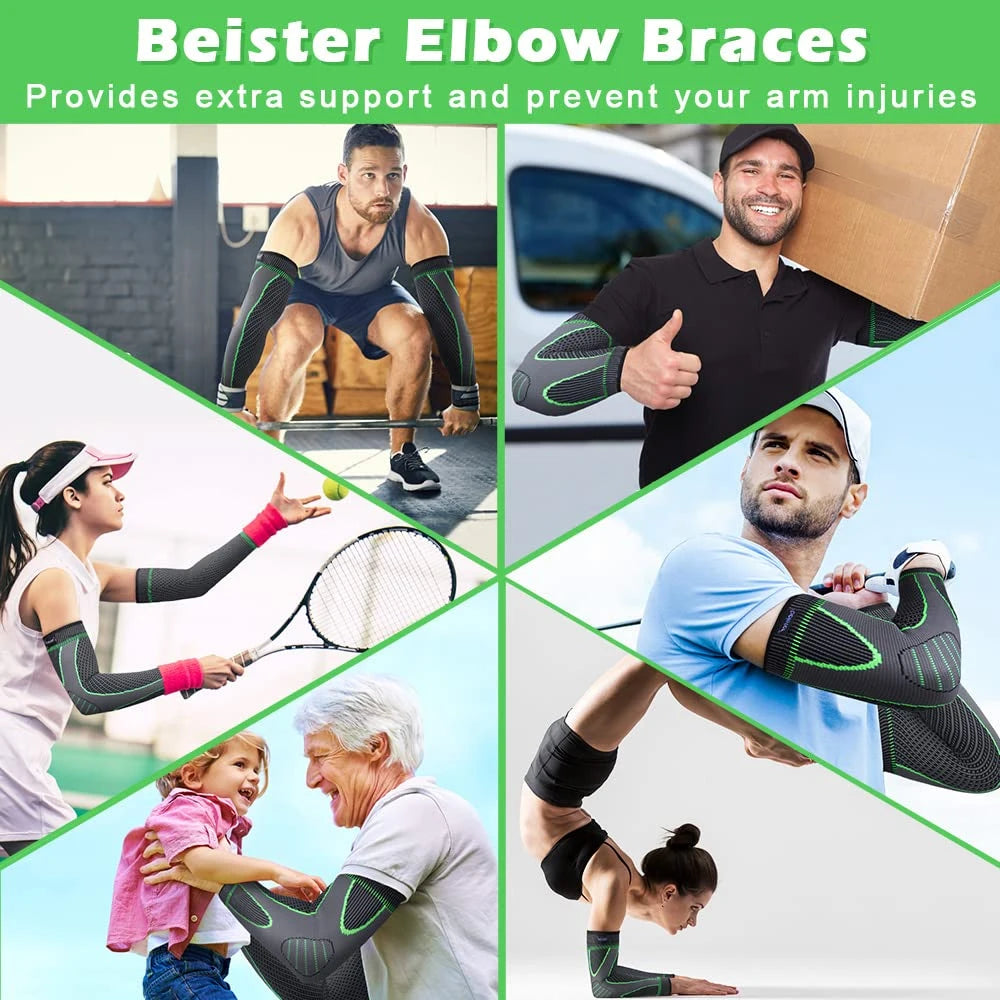 Elbow  Compression Arm Sleeves for  tennis elbow