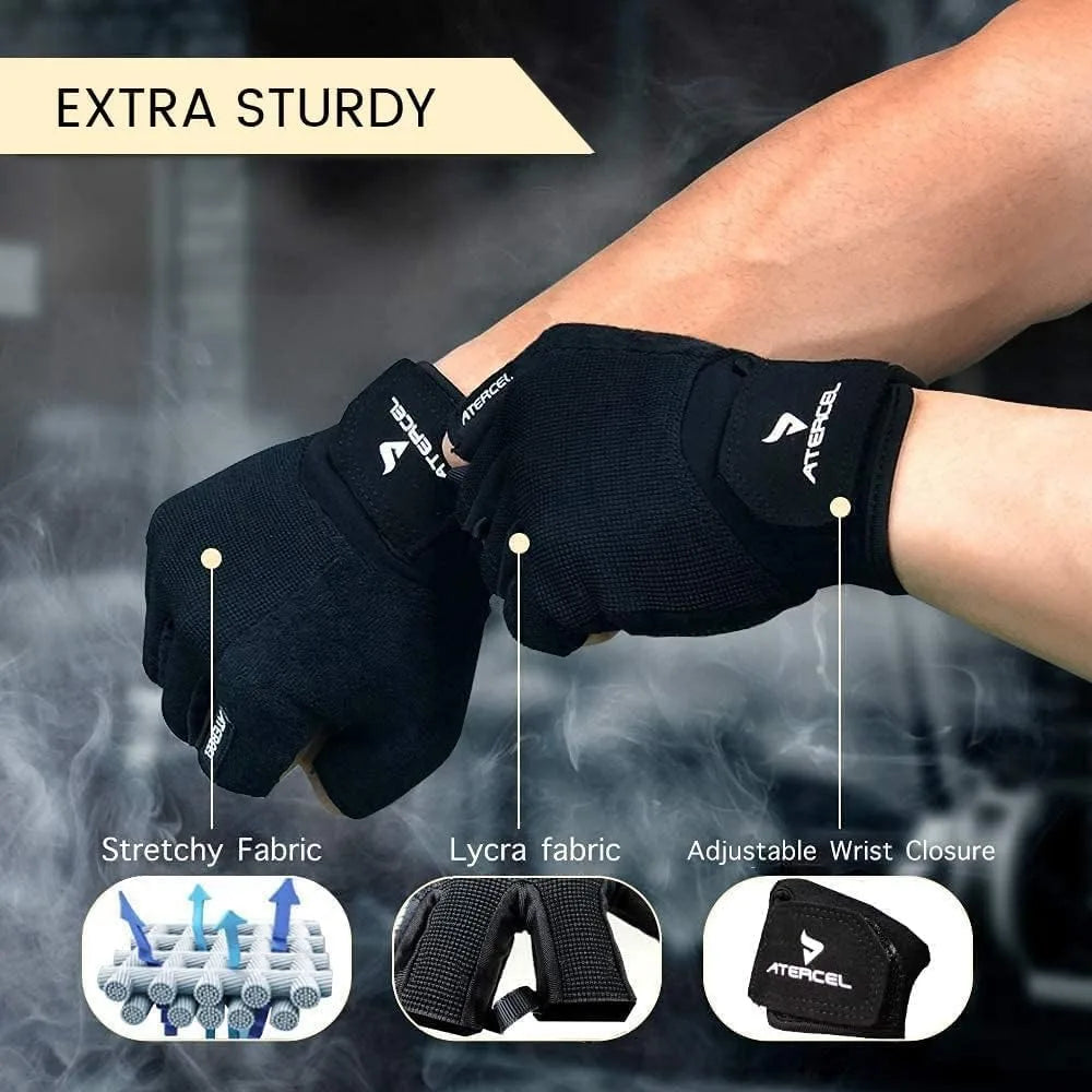 Gym Gloves with Breathable Padding