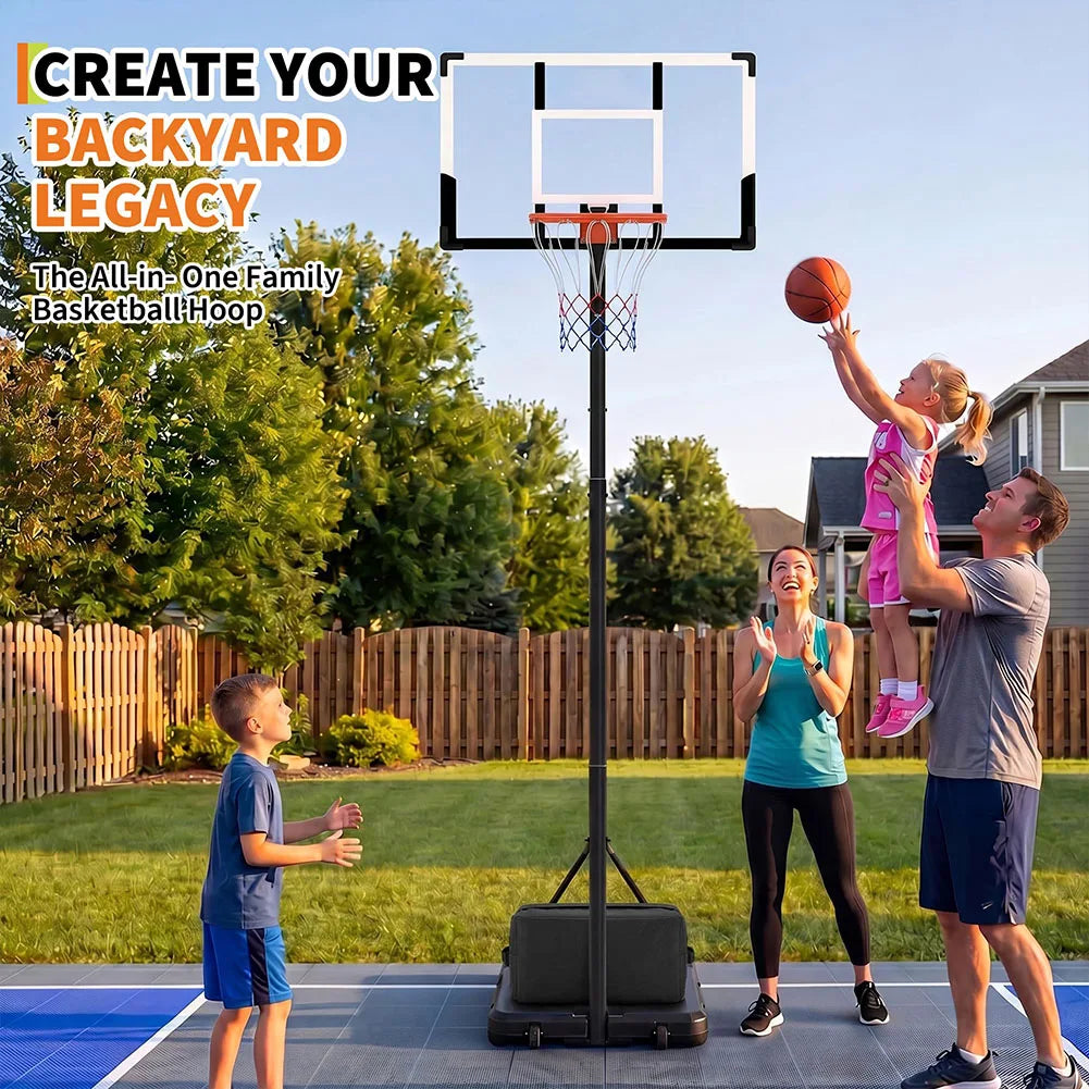 3-10FT Adjustable Basketball Goal