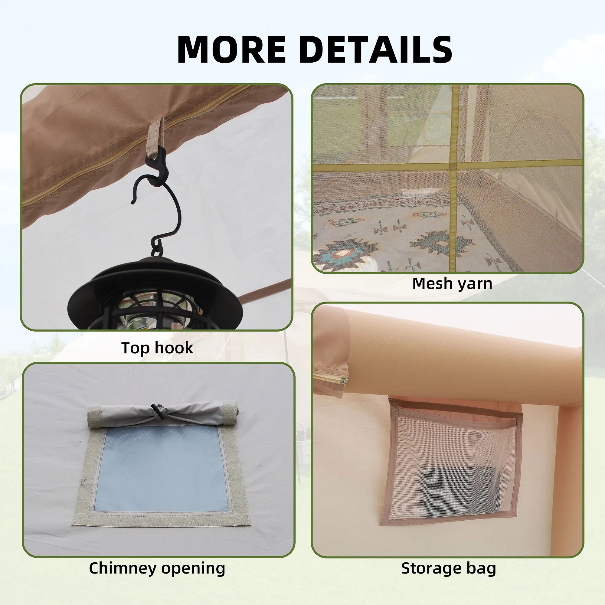 Instant Inflatable Tent for 4/6 Person Camping Quick Setup Family Tent with Integrated Ventilation All-Weather Waterproof Wind