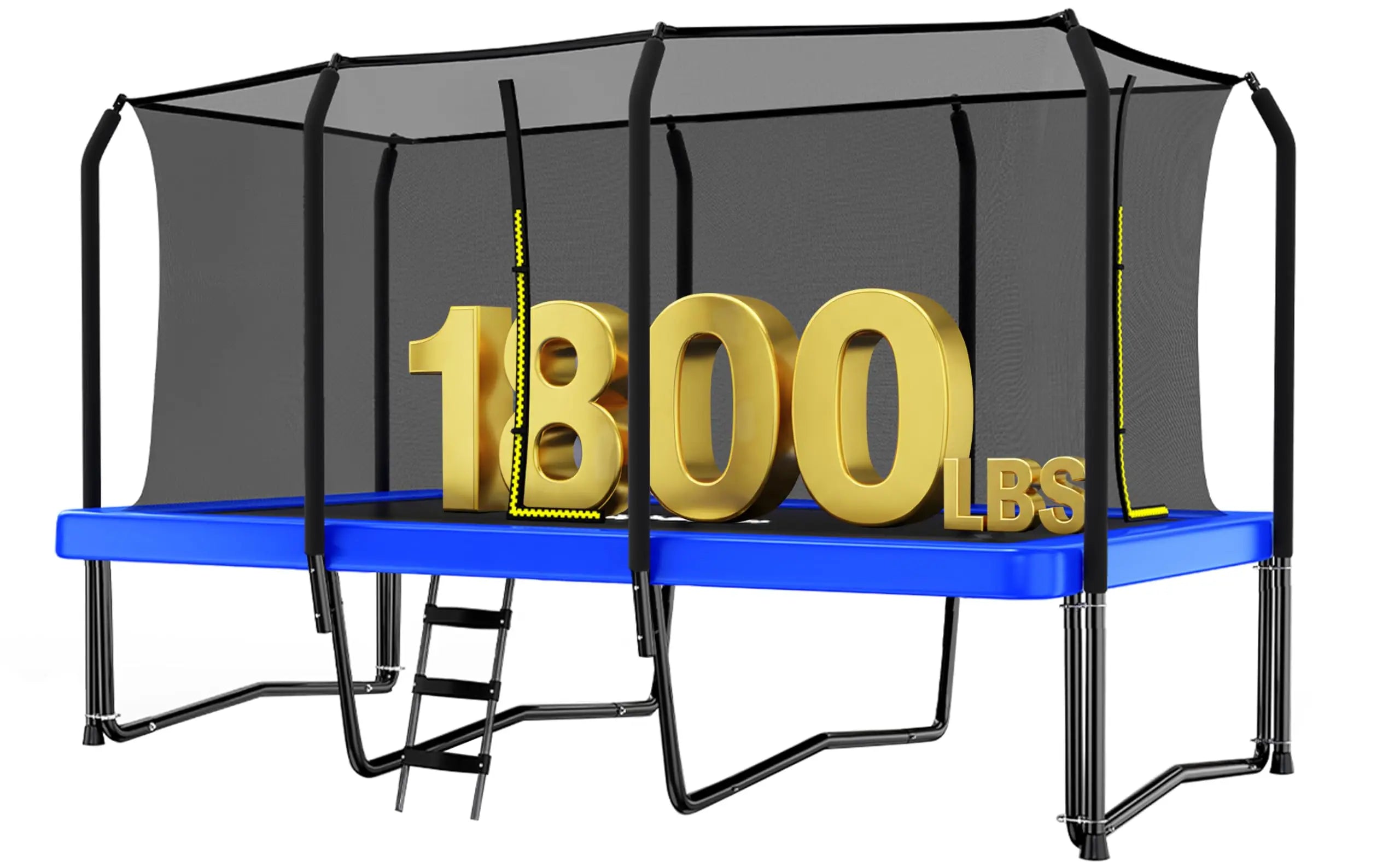 1800LBS Weight Capacity Rectangle Trampoline