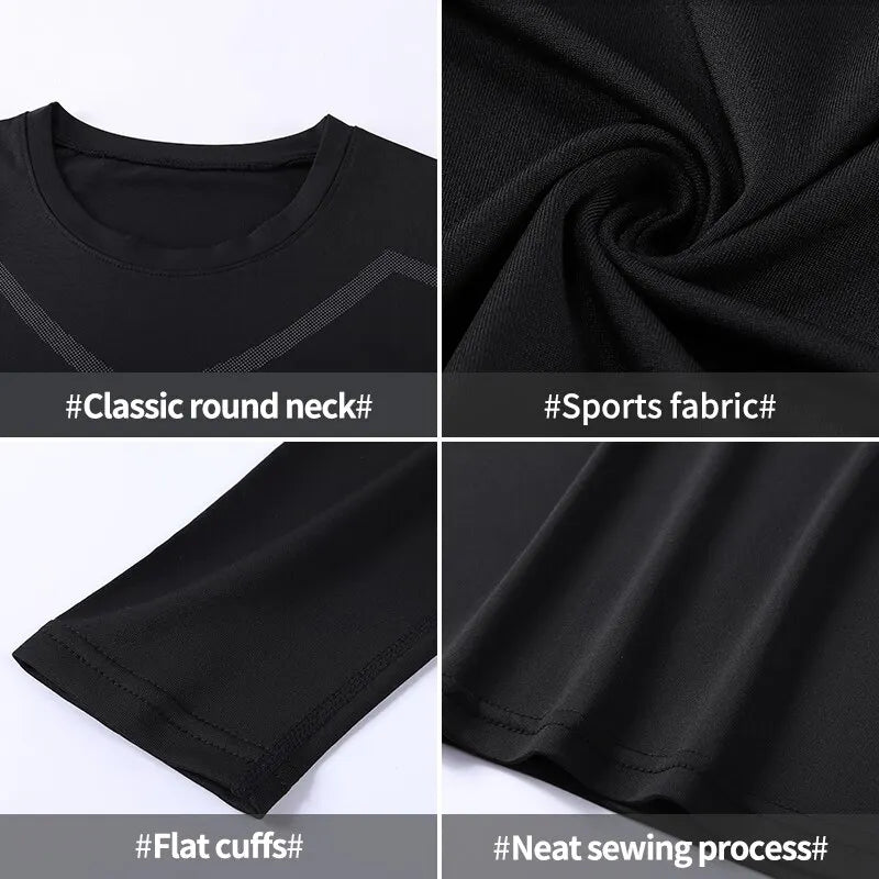 Mens Gym Compression Shirt Rashgard Fitness