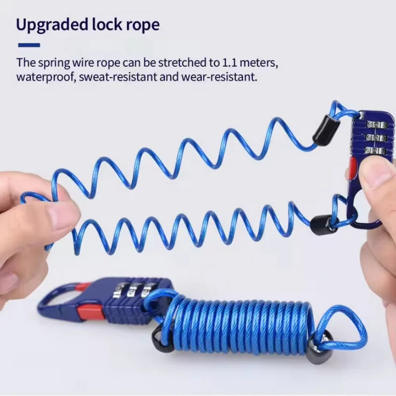 Bicycle Anti-Theft  Three-Digit Password Combination