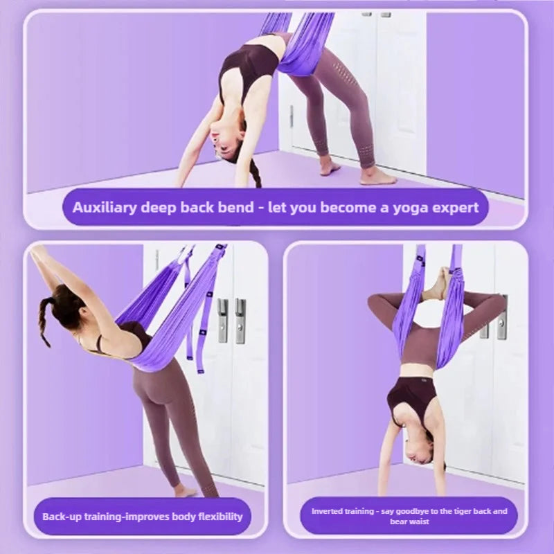 Advanced Purple Aerial Yoga Rope