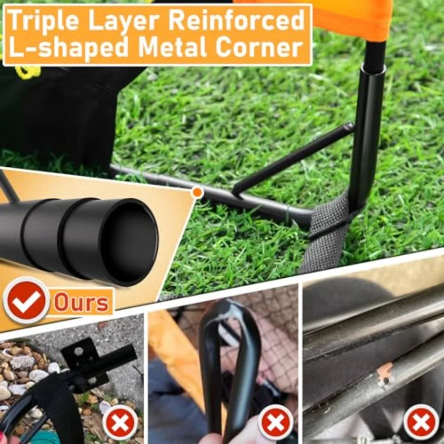 7x5' and 5x3.6' Portable Soccer Goals
