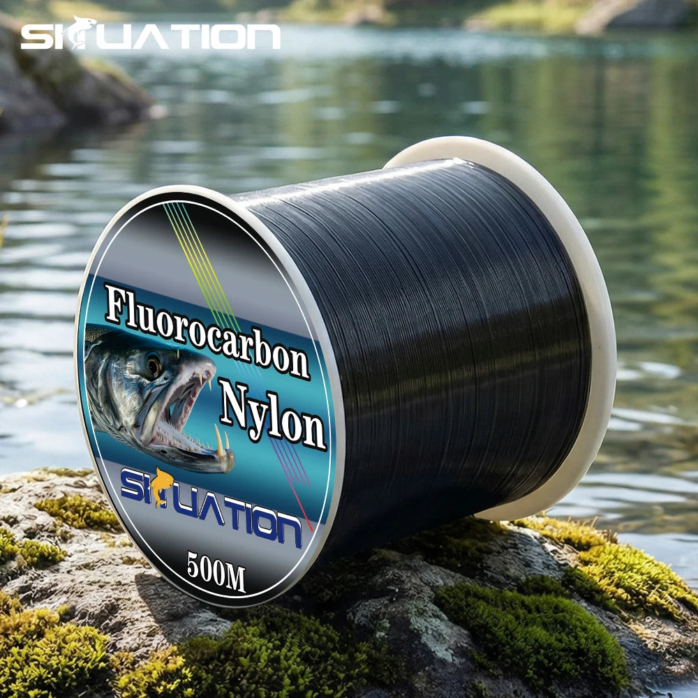 Black Nylon Thread 500m