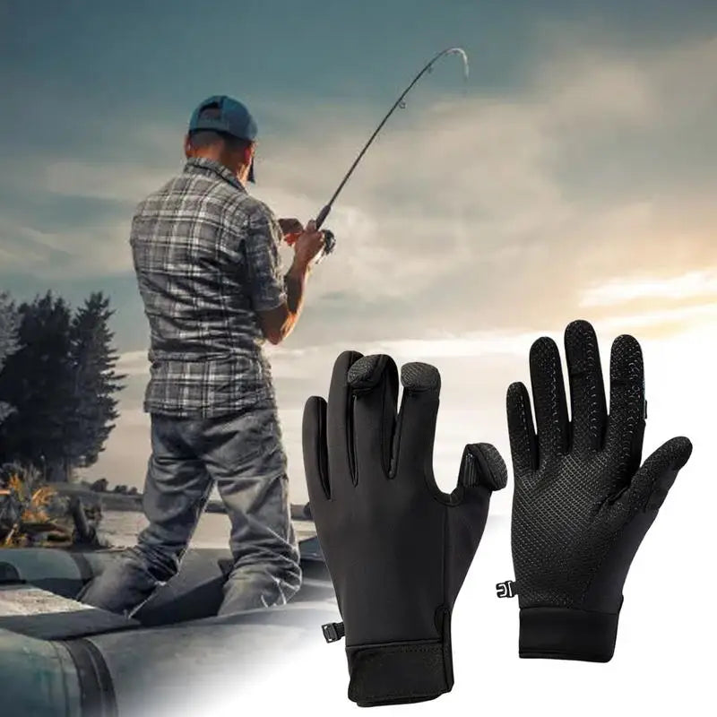 Winter Fishing Gloves  For Men