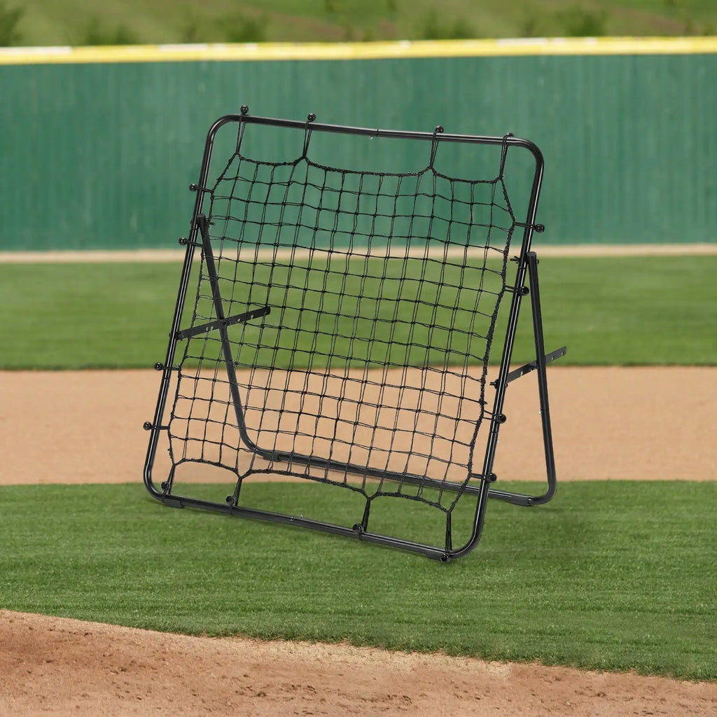 Metal Frame Volleyball Baseball Rebounder Net
