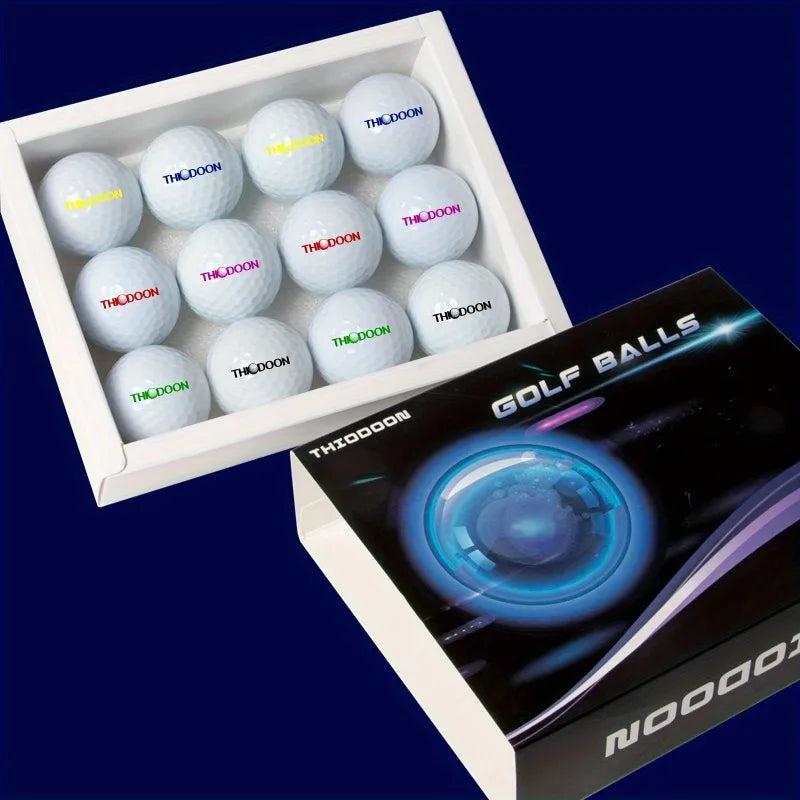 12 Pack of Luminous Golf Balls Tha