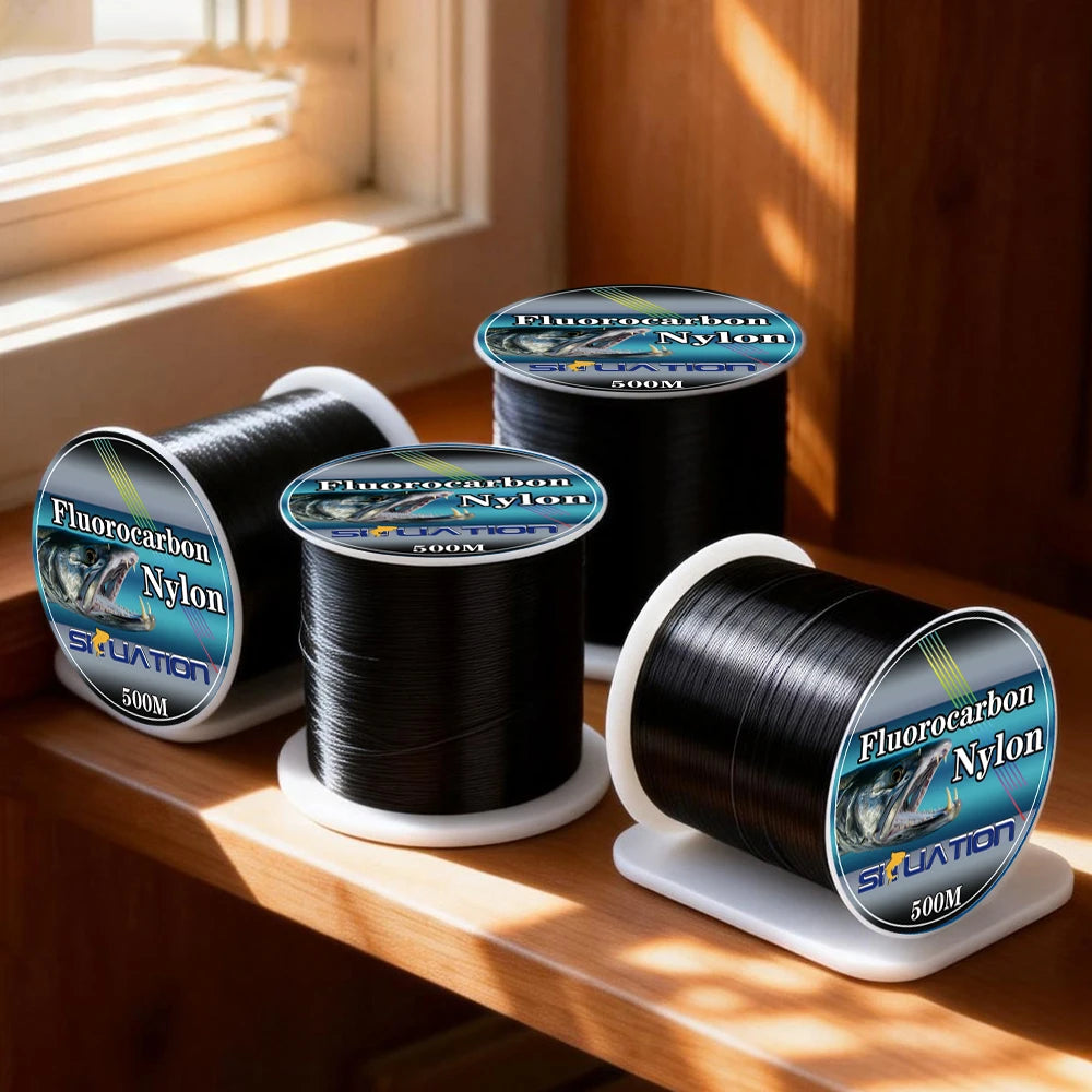 Black Nylon Thread 500m