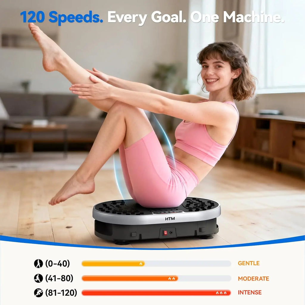 Vibration Plate Exercise Machine 120 Speed Levels