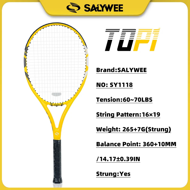 100% Full Carbon Fiber Tennis Racket