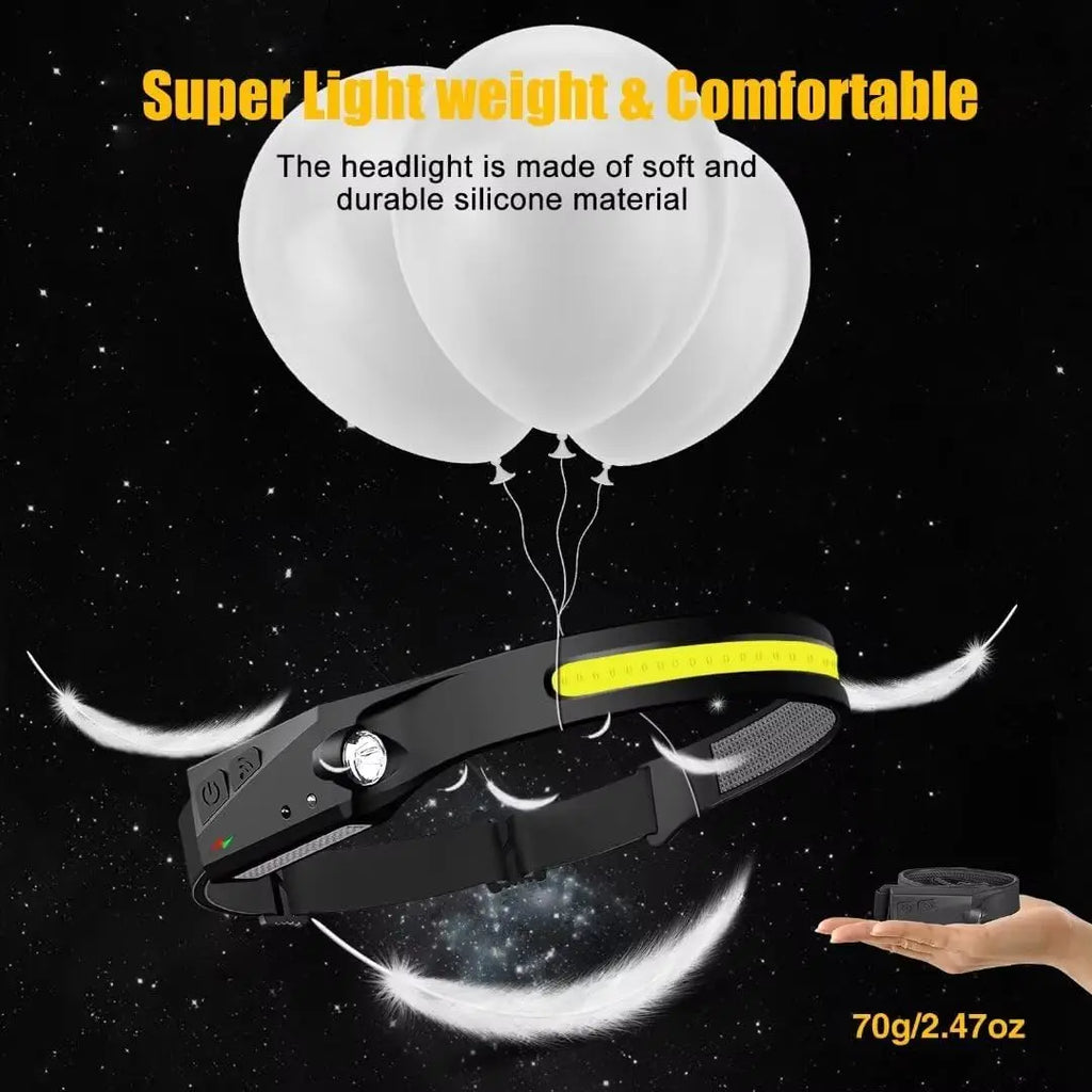 Headlamp Rechargeable 2PCS