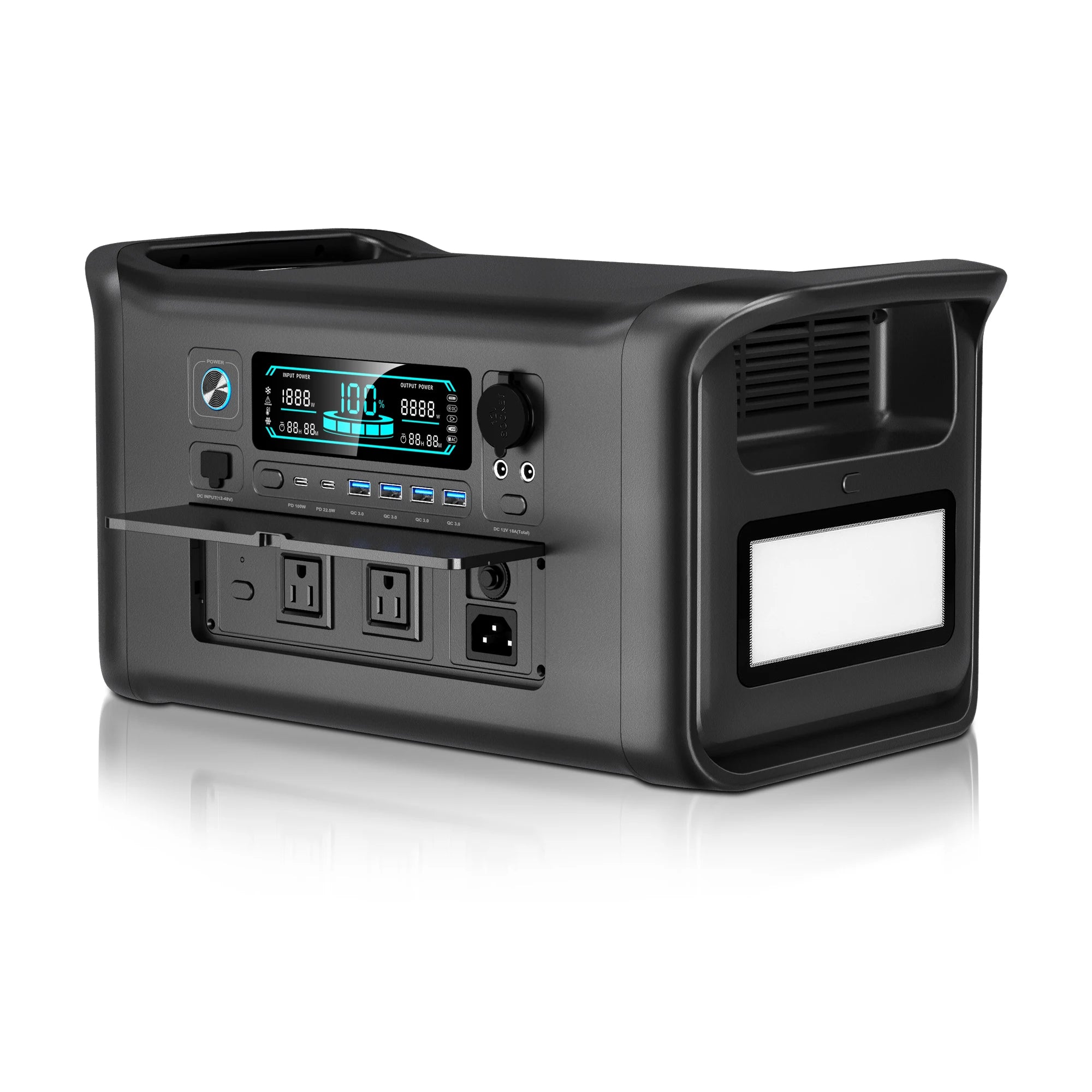 200W 500W Portable Power Station 1800W