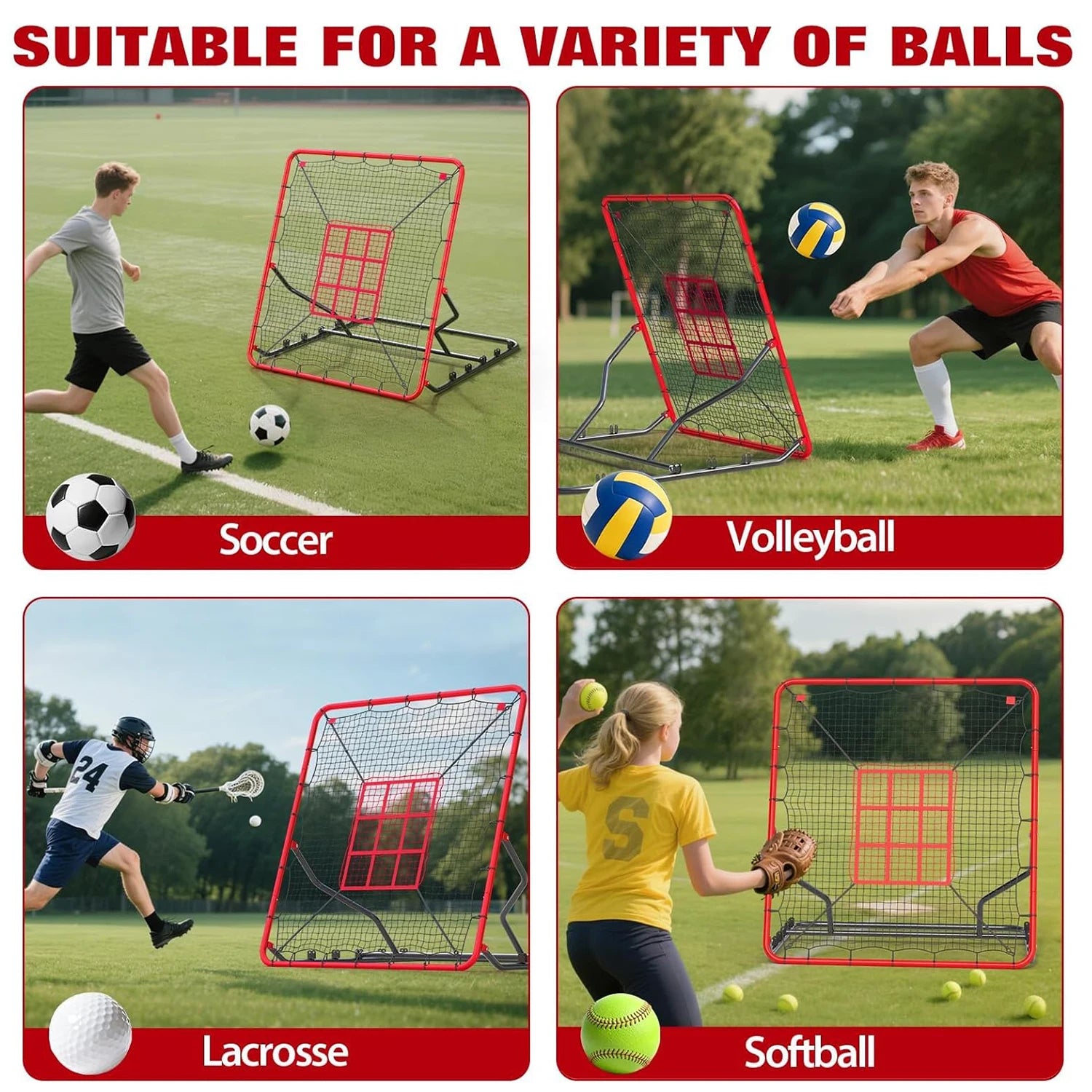 Baseball/Softball Rebounder Net