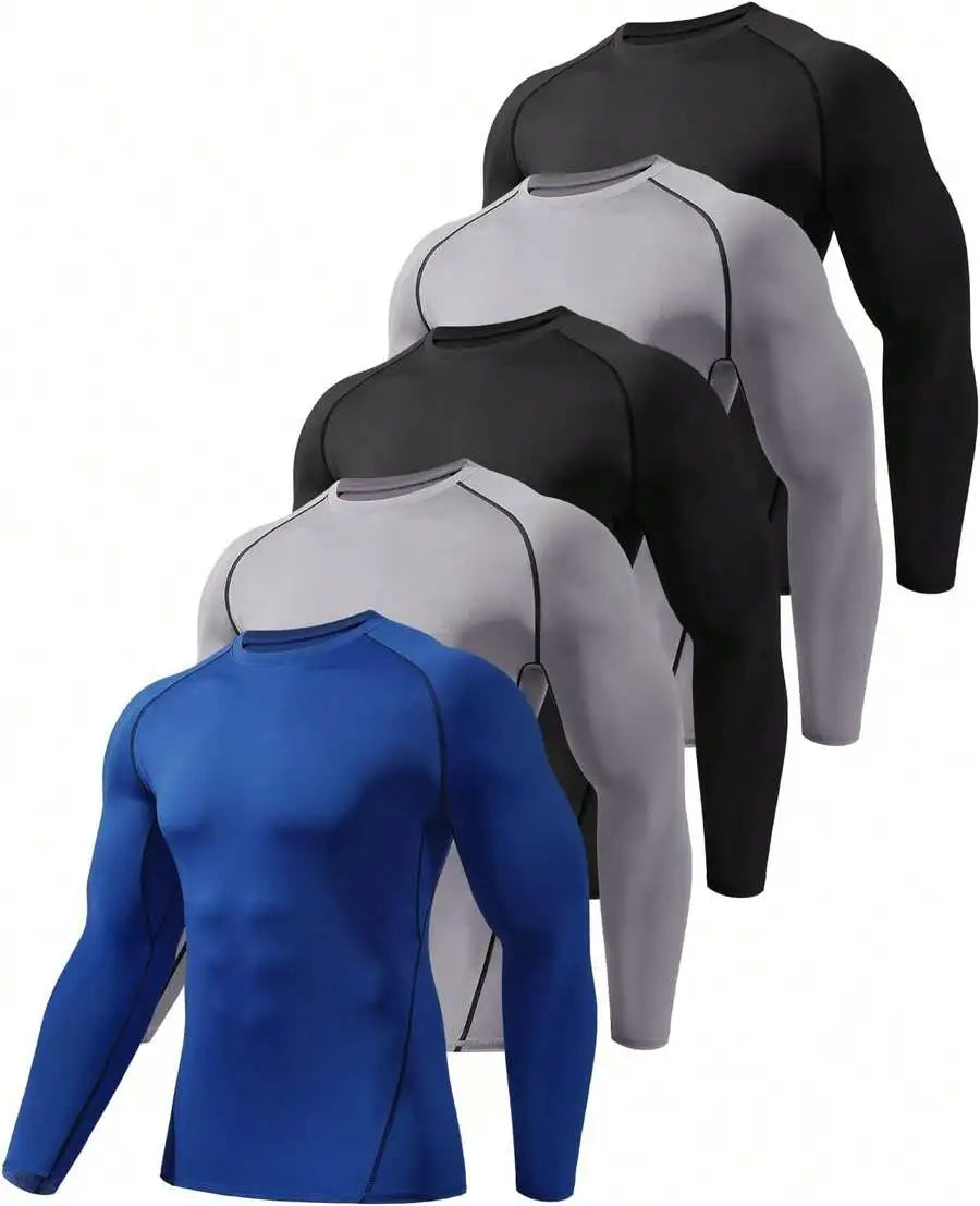 Mens Long Sleeve Compression Shirt