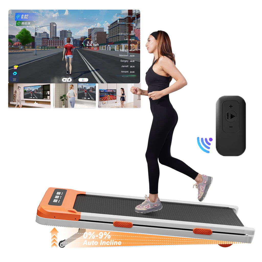 Foldable Treadmill 9% Incline 3.8mph