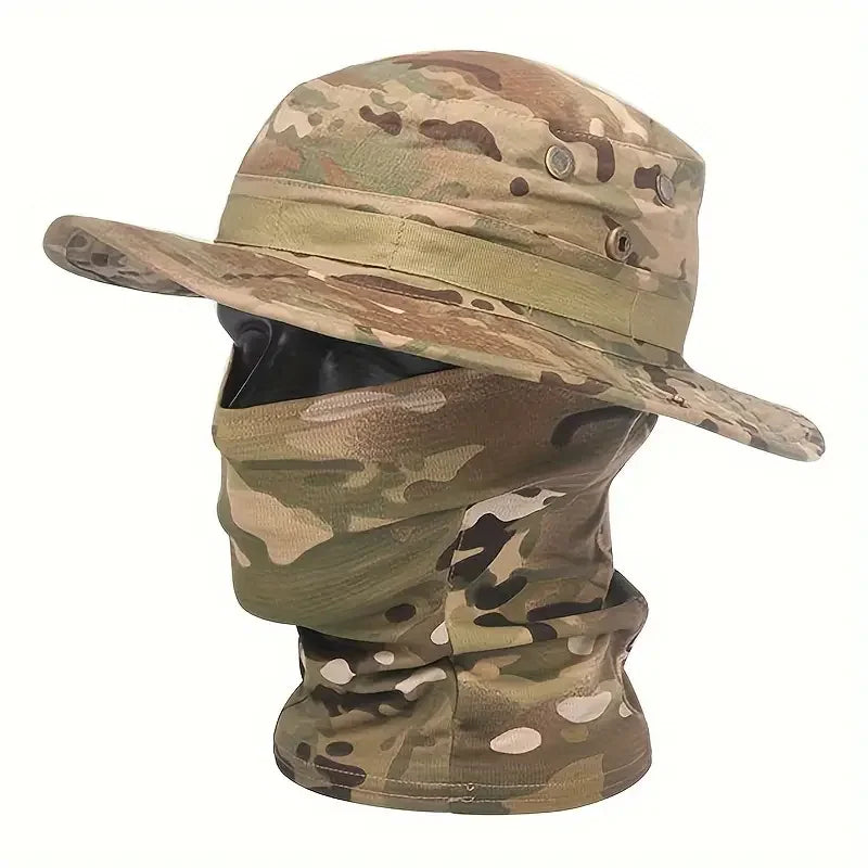 Camouflage Boonie Cap Balaclava Hat