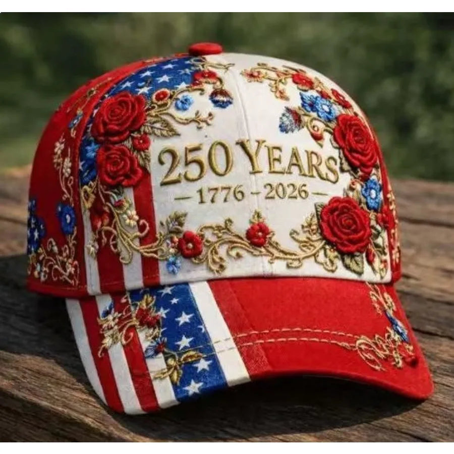 Unisex Cross Embroidery Baseball Hat