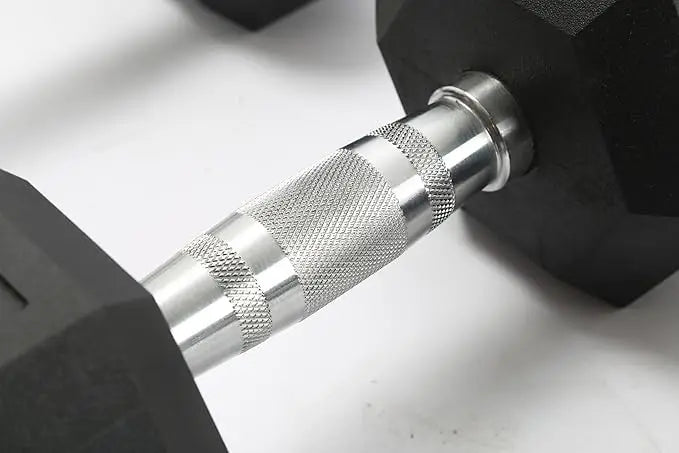 Hex Dumbbells Set with Dumbbell Rack