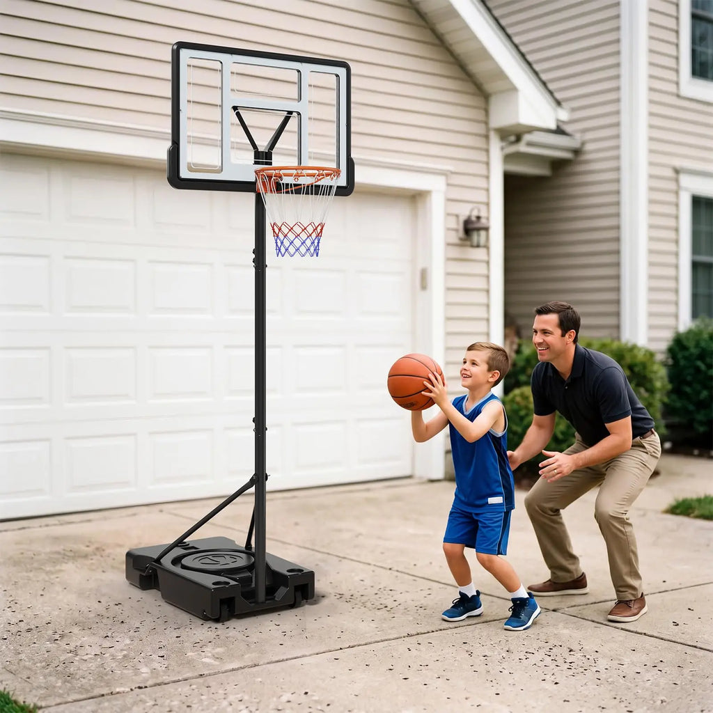 44 Inch Portable Basketball Hoop