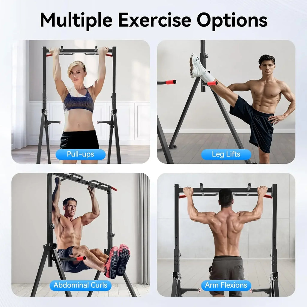 Power Tower Workout Dip Station