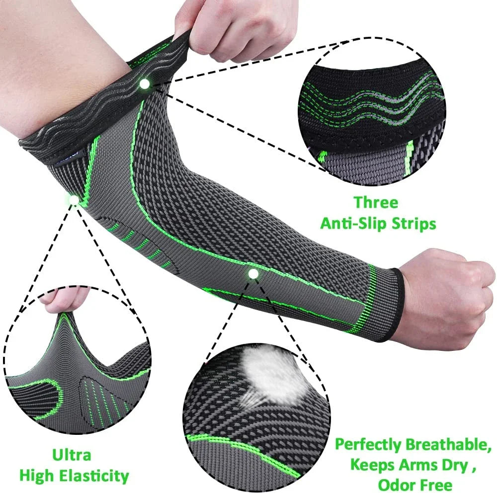 Elbow  Compression Arm Sleeves for  tennis elbow