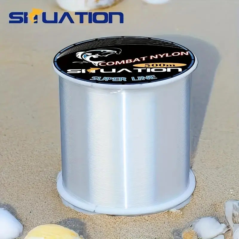 White Nylon Fishing Line 500 M 547YDS